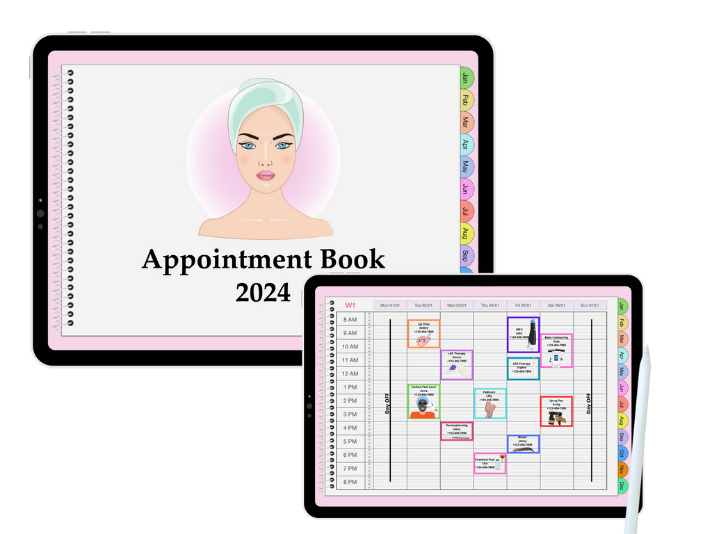 APPOINTMENT DIGITAL Planner 2024