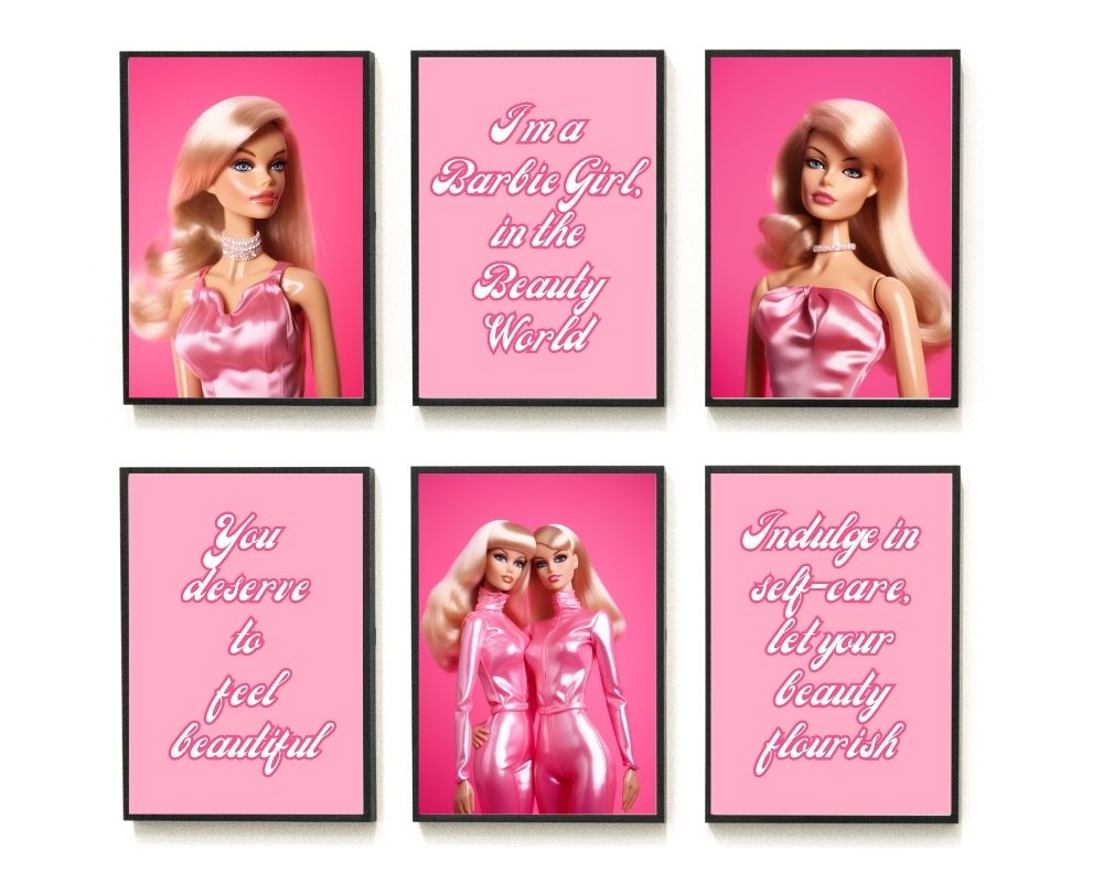 BARBIE Wall Art – ESTHETICIANSPACE