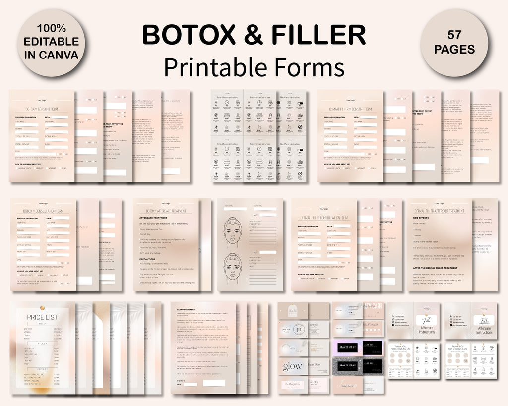 BOTOX & FILLER Forms (6821300797635)