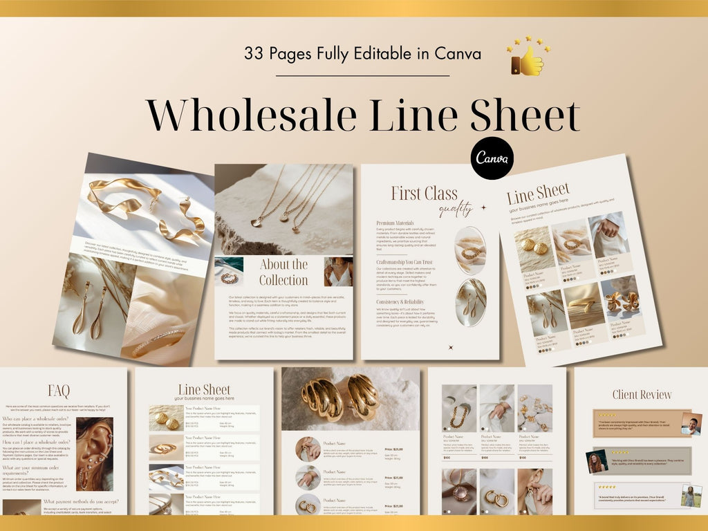 Wholesale Catalog Templates