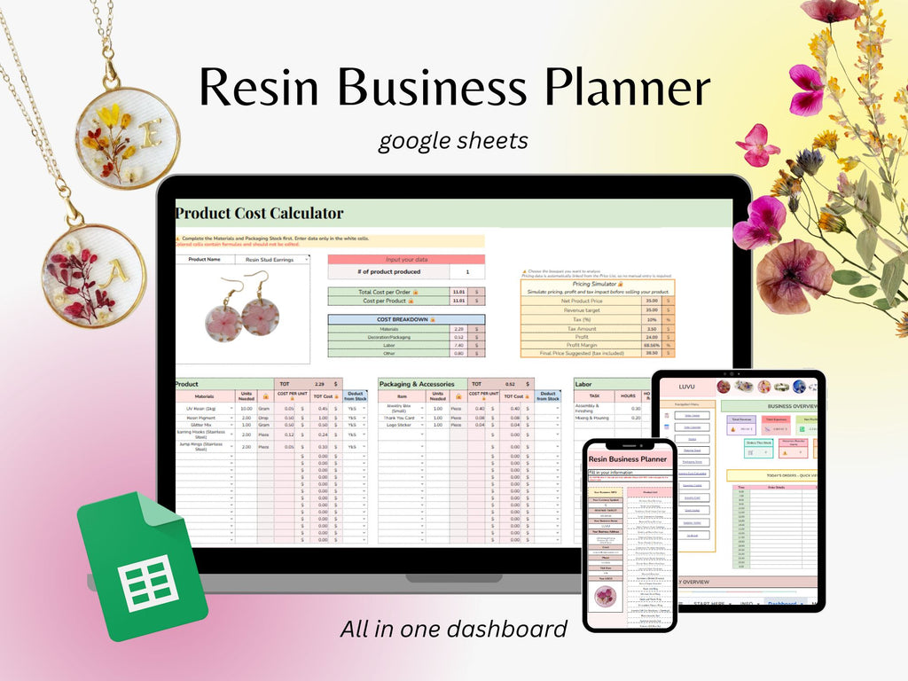 Resin Business Planner