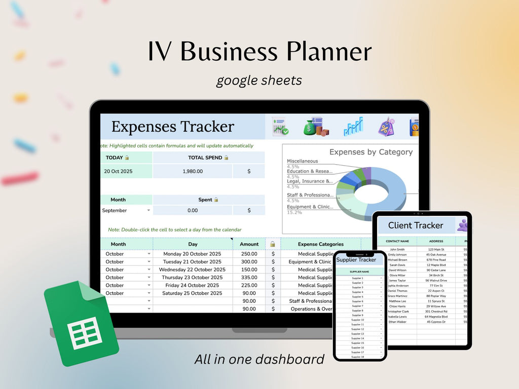 IV Business Planner