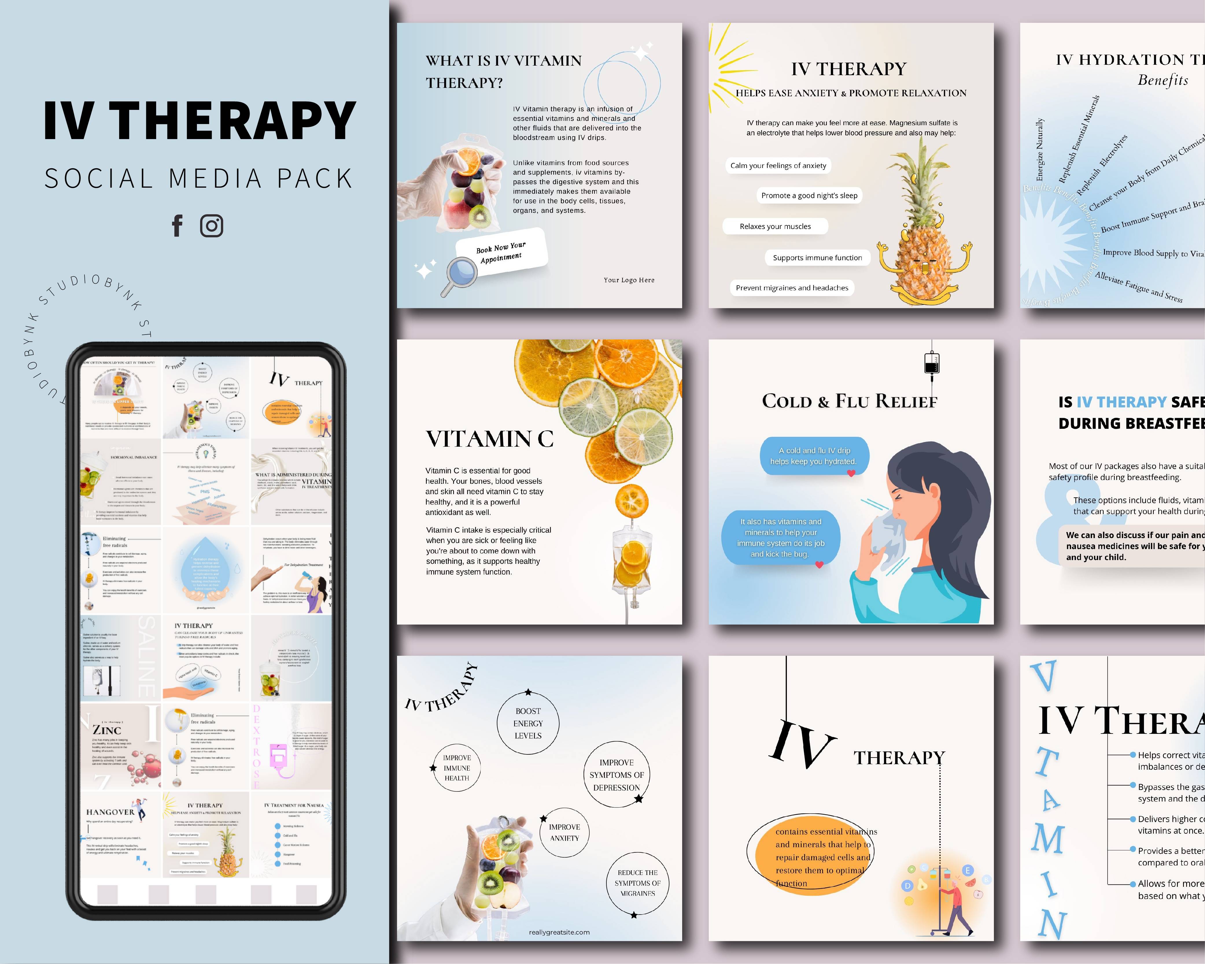 IV THERAPY PACK – ESTHETICIANSPACE