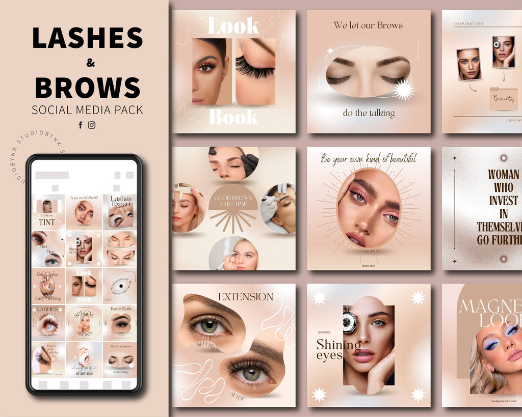 LASHES & BROWS PACK Nude