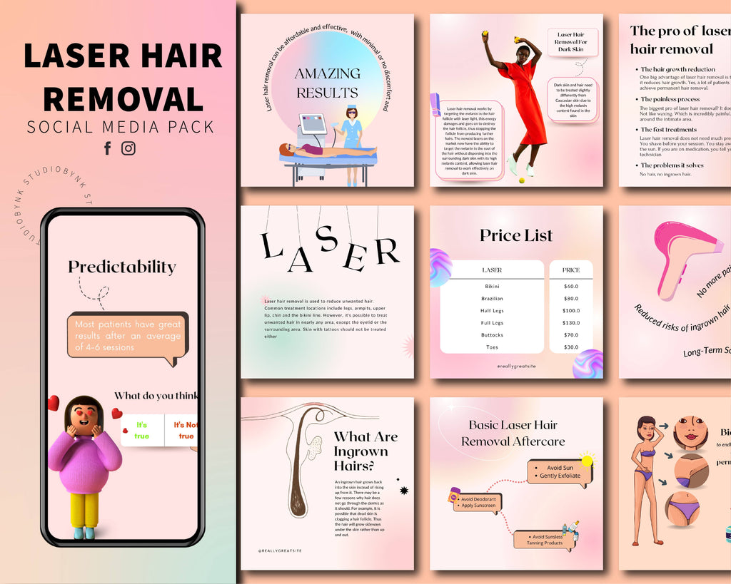 LASER HAIR REMOVAL PACK